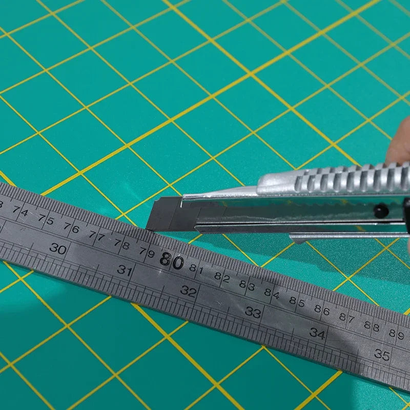 سجادة قطع كبيرة جدًا من Clocore مقاس 1*2 متر للخياطة والهوايات المنزلية والحرف اليدوية، ذاتية الشفاء، ذات قلب أبيض، مثالية للتطريز والمشاريع الفنية