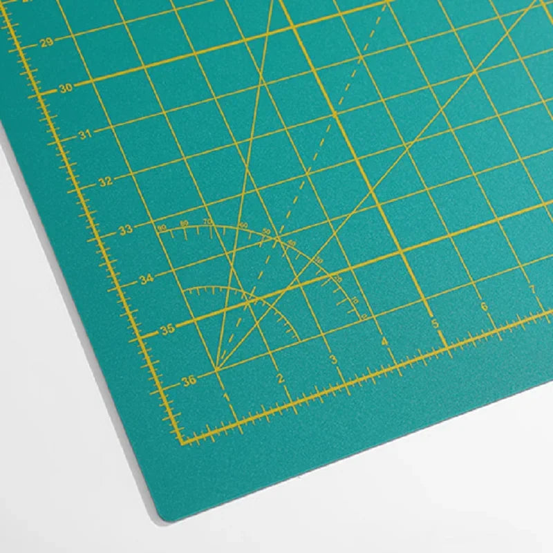 سجادة قطع كبيرة جدًا من Clocore مقاس 1*2 متر للخياطة والهوايات المنزلية والحرف اليدوية، ذاتية الشفاء، ذات قلب أبيض، مثالية للتطريز والمشاريع الفنية