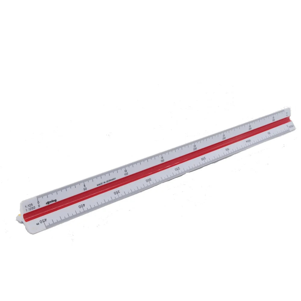 Clocore 30cm Triangular Scale Ruler Architectural Drawing Design Ruler Ideal for Architects, Engineers, School Home and Office Variety Scale 6 Sizes