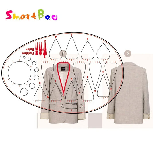 مسطرة منحنى خط العنق للملابس، مسطرة قالب خط العنق للنساء، مسطرة رسم الياقة للنساء، تي شيرت، منحنيات إبداعية