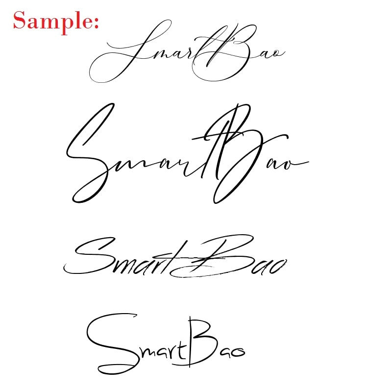 Handwritten Signature Stamp Customization Examples – Clear Impressions
