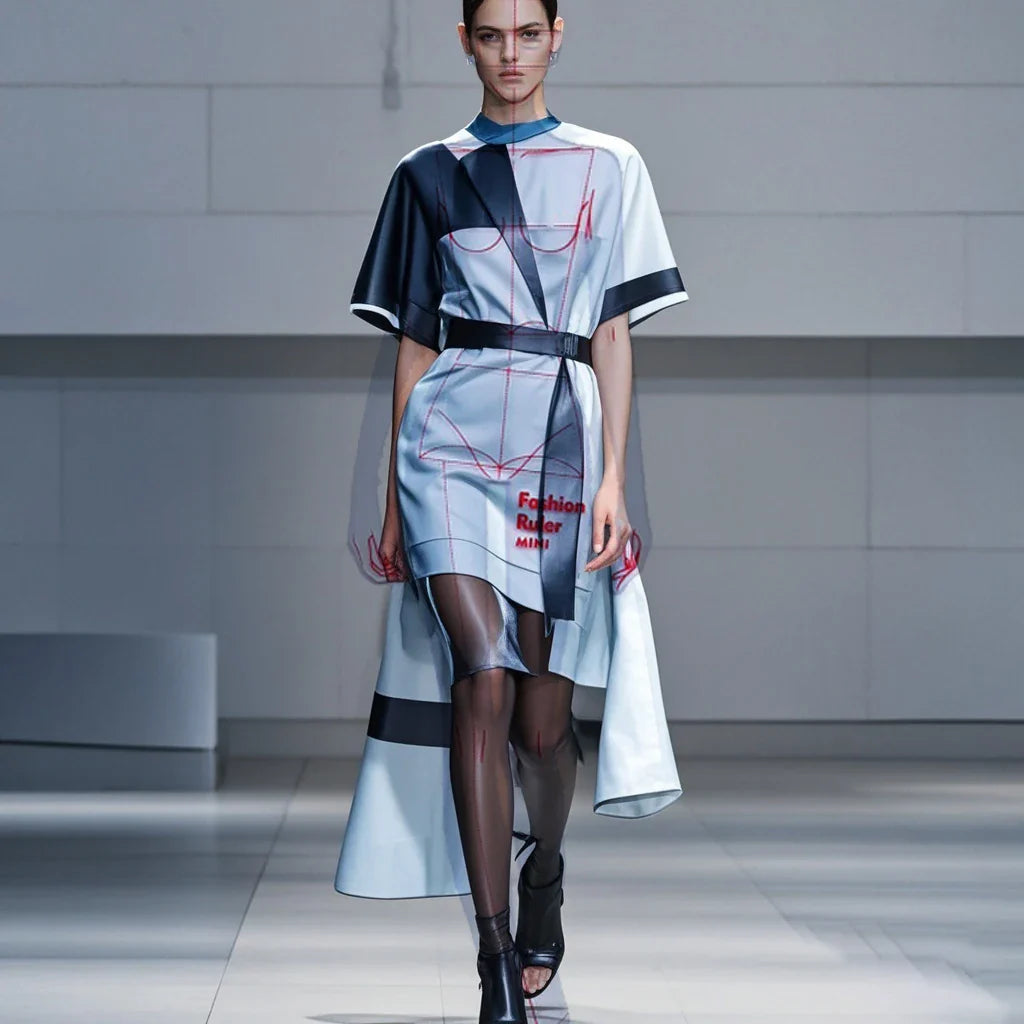 قالب مسطرة Clocore لرسم الأزياء، قالب يُستخدم لرسم عارضات الأزياء، أدوات أساسية لمصممي الأزياء