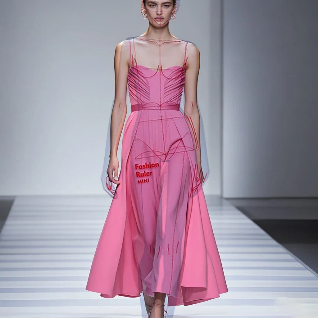 قالب مسطرة Clocore لرسم الأزياء، قالب يُستخدم لرسم عارضات الأزياء، أدوات أساسية لمصممي الأزياء