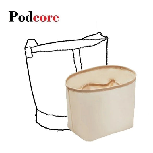 منظم حقائب يد فاخر على شكل دلو: منظم حقائب أنيق وعملي