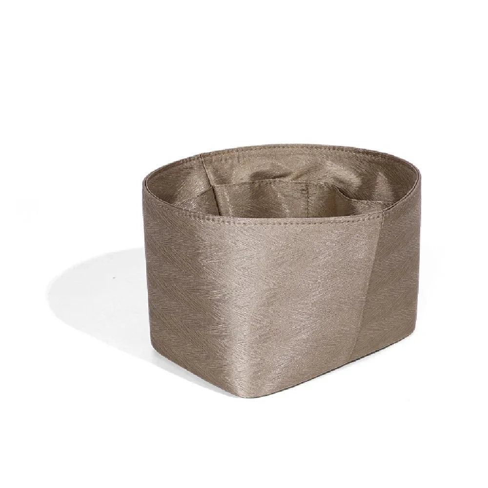 منظم محفظة فاخر من الساتان من كلوكور، متوافق مع حقائب هيرمس بيكوتين مقاس 14 و18 و22 و26 سم