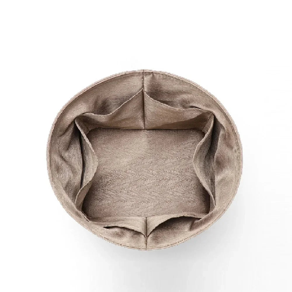 منظم محفظة فاخر من الساتان من كلوكور، متوافق مع حقائب هيرمس بيكوتين مقاس 14 و18 و22 و26 سم