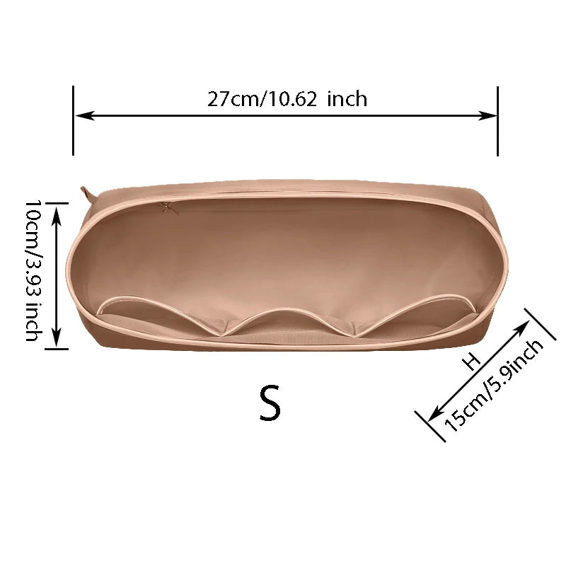 حقيبة داخلية من النايلون من Clocore، حقيبة داخلية متوسطة الحجم للنساء، حقيبة داخلية صغيرة لدعم الحقيبة، حقيبة تخزين QP2023051378