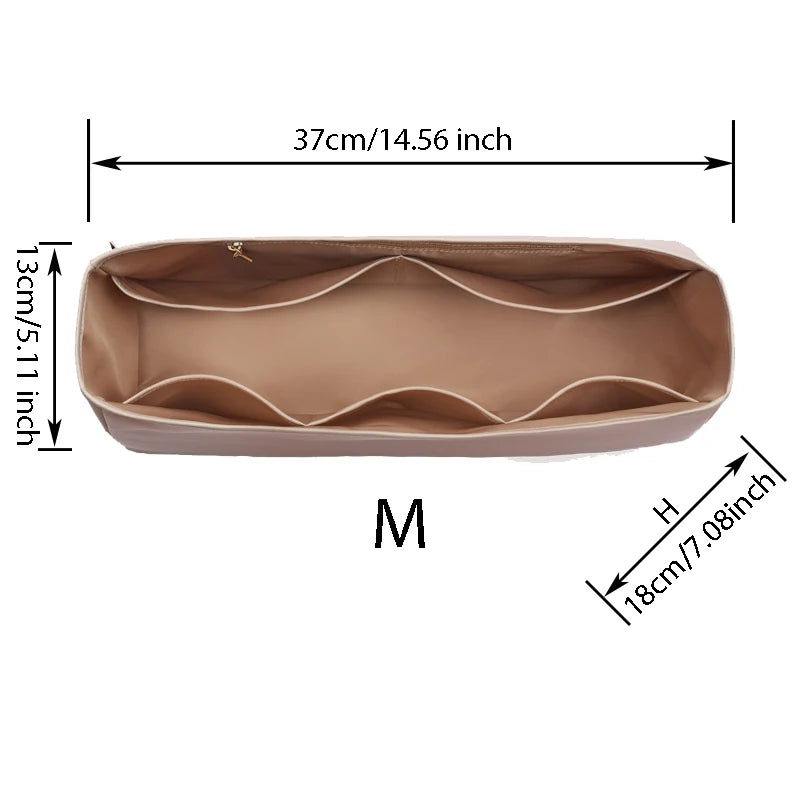 حقيبة داخلية من النايلون من Clocore، حقيبة داخلية متوسطة الحجم للنساء، حقيبة داخلية صغيرة لدعم الحقيبة، حقيبة تخزين QP2023051378