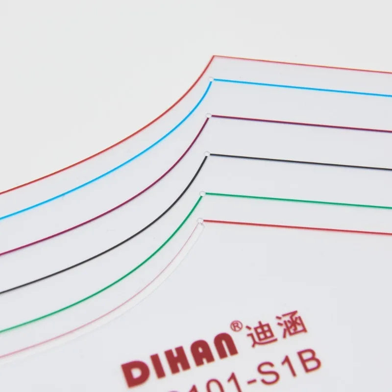 Clocore Plastic Type B of Sleeveless Cheongsam, Sleeve Transformation Prototype Template. CS101-S1B