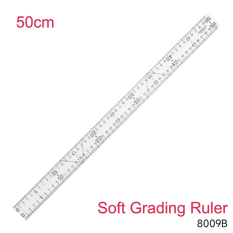 Multifunctional Grading Ruler Pattern Making - Precision Grading & Drafting Tool for Garment Design