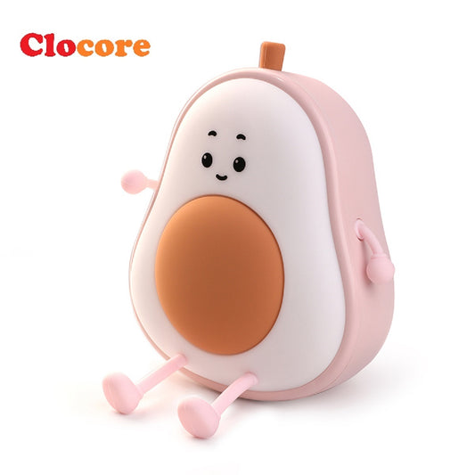 مصباح ليلي على شكل أفوكادو مع شحن USB - مثالي للنوم في غرفة النوم أو السرير أو الأطفال أو العناية بعد الولادة أو تغذية الرضع، مصباح لحماية العين.