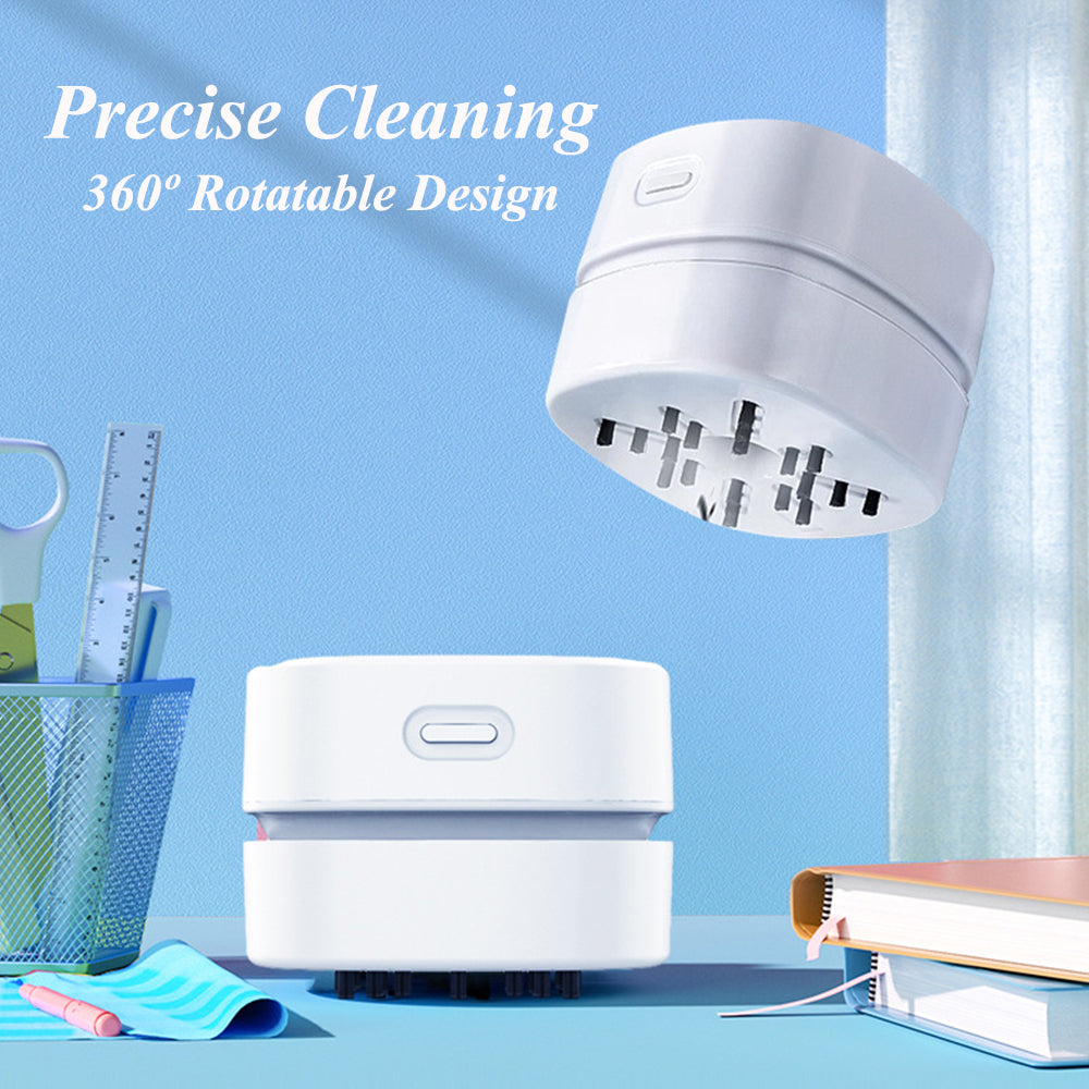 Wireless Handheld Desktop Vacuum Cleaner - Portable Cordless Mini Desk Eraser Crumbs Vacuum for Home Use - Wholesale
