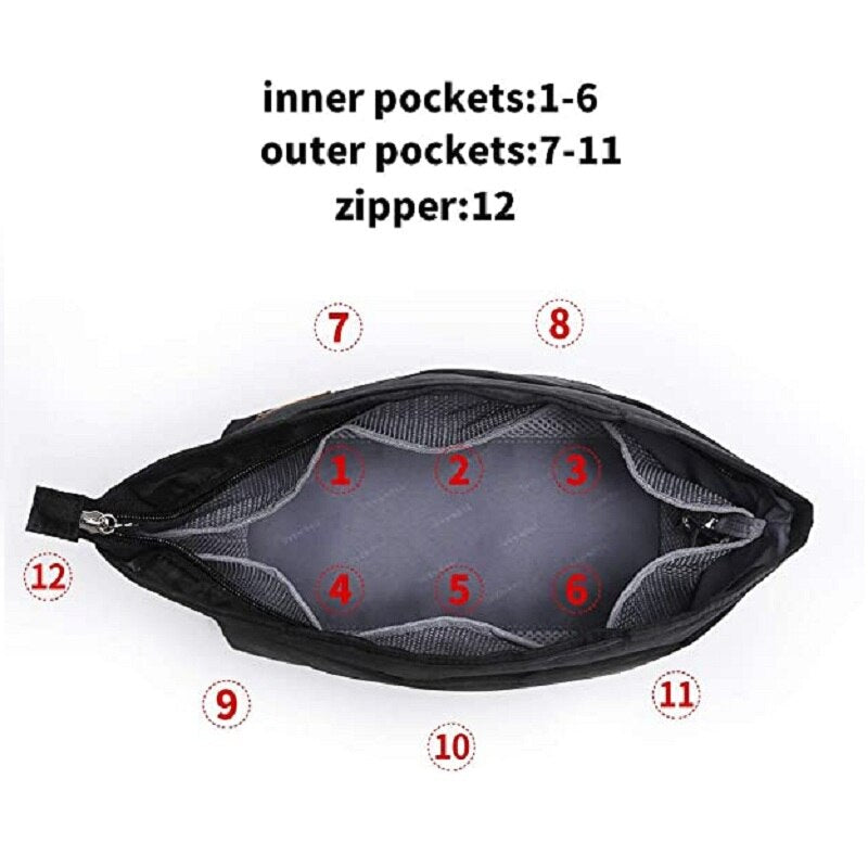 Podcore Purse Organizer Insert