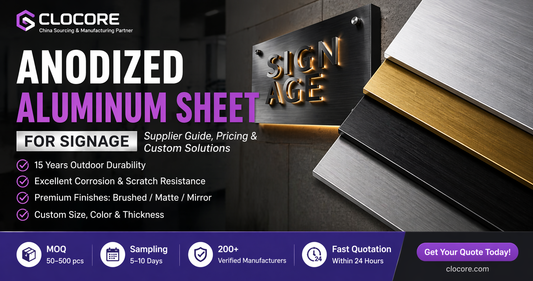 Anodized Aluminum Sheet for Signage: Supplier Guide, Pricing & Custom Solutions