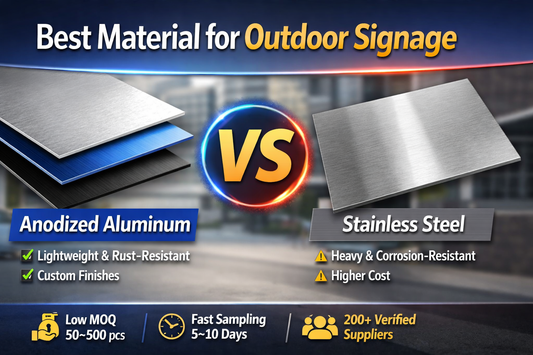Best Material for Outdoor Signage: A B2B Sourcing Guide for Sign Makers
