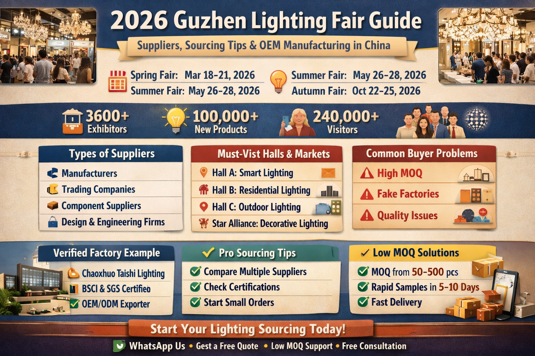 2026 Guzhen Lighting Fair Guide: Suppliers, Sourcing Tips & Low MOQ OEM Manufacturing in China