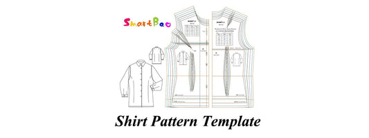 What is the role of a multi-size, transparent plastic basic bodice pattern template for women's fitted shirts in a designer's workflow?