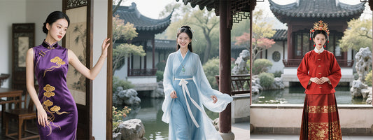 what is the chinese dress called？Qipao？Hanfu？