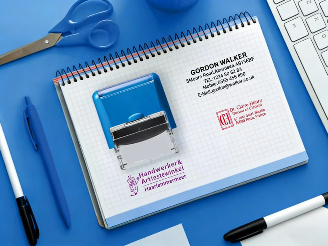 How Designers Use Name Stamps to Sign Their Work?