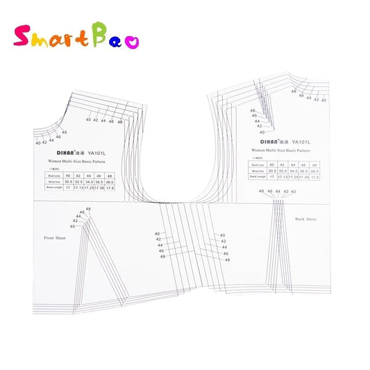 نمط خياطة أساسي 1:1 من Clocore، مقاس كبير، نموذج أولي، تصميم ملابس كامل الحجم، مسطرة، قالب، صنع نمط الملابس