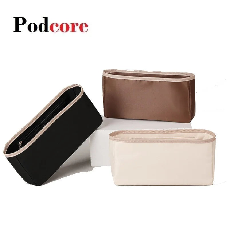 منظم محفظة Podcore الداخلي، حقيبة داخلية، منظم محفظة، حقيبة مستحضرات تجميل