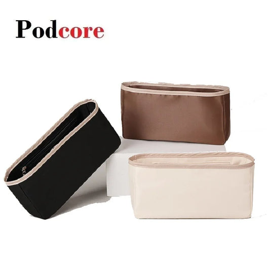 منظم محفظة Podcore الداخلي، حقيبة داخلية، منظم محفظة، حقيبة مستحضرات تجميل