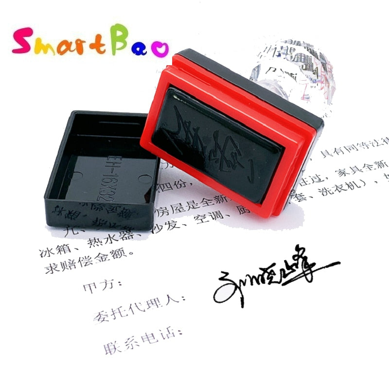 Custom Name Stamp Business Handwriting Signature Seal